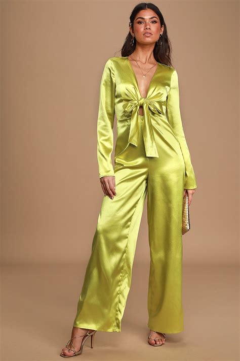 lime green jumpsuit womens